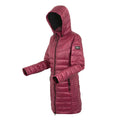 Rumba Red - Side - Regatta Womens-Ladies Andel IV Quilted Baffled Jacket