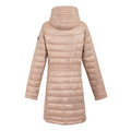 Warm Taupe - Back - Regatta Womens-Ladies Andel IV Quilted Baffled Jacket