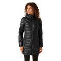 Black - Lifestyle - Regatta Womens-Ladies Andel IV Quilted Baffled Jacket