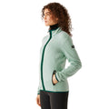 Dusty Green - Side - Regatta Womens-Ladies Elzie Full Zip Fleece Jacket