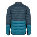 Moonlight Denim-Moroccan Blue - Back - Regatta Mens Leedre Colour Block Hybrid Jacket