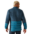 Moonlight Denim-Moroccan Blue - Lifestyle - Regatta Mens Leedre Colour Block Hybrid Jacket