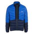 Olympian Blue-Navy - Front - Regatta Mens Leedre Colour Block Hybrid Jacket