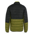 Nephrite Green-Black - Back - Regatta Mens Leedre Colour Block Hybrid Jacket