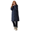 Navy - Side - Regatta Womens-Ladies Jaycee II Padded Jacket