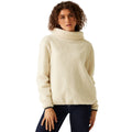 Light Vanilla - Side - Regatta Womens-Ladies Ria Fluffy Overhead Fleece Top