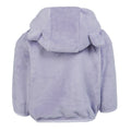 Lilac Frost - Back - Regatta Childrens-Kids Shyla The Leopard Fleece Jacket