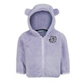 Lilac Frost - Front - Regatta Childrens-Kids Shyla The Leopard Fleece Jacket