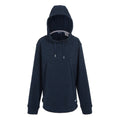 Navy-Black Marl - Front - Regatta Womens-Ladies Mayse Hoodie