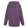 Deep Plum Marl - Back - Regatta Womens-Ladies Mayse Hoodie