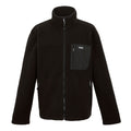 Black - Front - Regatta Mens Frankie Borg Fleece