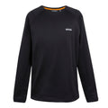 Black - Side - Regatta Mens Thermal Base Layer Set