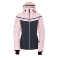 Crystal Rose-Ebony Grey - Front - Dare 2B Womens-Ladies Flurry Ski Jacket