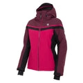 Berry Pink-Fig - Side - Dare 2B Womens-Ladies Flurry Ski Jacket