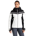 Black-Blanc De Blanc - Lifestyle - Dare 2B Womens-Ladies Flurry Ski Jacket