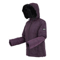 Deep Plum - Side - Regatta Womens-Ladies Winnie Quilted Jacket