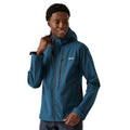 Moonlight Denim-Fox - Side - Regatta Mens Hewitts X Colour Block Soft Shell Jacket