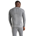 Charcoal Grey Marl - Lifestyle - Dare 2B Mens In The Zone III Long-Sleeved Base Layer Top