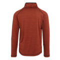 Red Ochre - Back - Regatta Mens Yonder II Half Zip Fleece Top