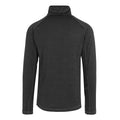 Ash - Back - Regatta Mens Yonder II Half Zip Fleece Top