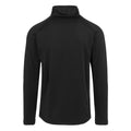 Black - Back - Regatta Mens Yonder II Half Zip Fleece Top