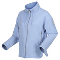 Hydrangea Blue - Side - Regatta Womens-Ladies Ashlynn Knitted Fleece Jacket