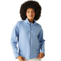 Hydrangea Blue - Lifestyle - Regatta Womens-Ladies Ashlynn Knitted Fleece Jacket