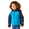 Hydro Blue - Side - Regatta Childrens-Kids Animal Padded Jacket