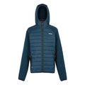 Moonlight Denim-Navy - Front - Regatta Mens Newhill Quilted Hybrid Jacket