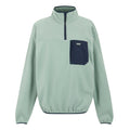 Glacier-Navy - Front - Regatta Mens Frankie Half Zip Fleece Top