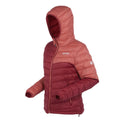 Rumba Red-Mineral Red - Side - Regatta Womens-Ladies Hillpack II Hooded Jacket