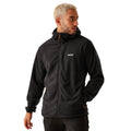 Black-Fox - Side - Regatta Mens Tahill Full Zip Fleece Jacket