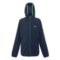 Navy-Green Flash - Front - Regatta Mens Tahill Full Zip Fleece Jacket