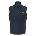 Navy - Front - Regatta Mens Frankie Fleece Gilet