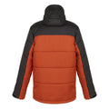 Burnt Copper-Ash - Back - Regatta Mens Nevado VII Insulated Padded Jacket