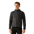 Black Marl - Side - Regatta Mens Kitom Full Zip Fleece Jacket