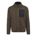 Crocodile Marl - Front - Regatta Mens Kitom Full Zip Fleece Jacket