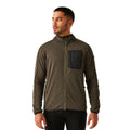 Crocodile Marl - Side - Regatta Mens Kitom Full Zip Fleece Jacket