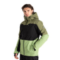 Olivine Green-Black - Lifestyle - Dare 2B Mens Edge II Ski Jacket