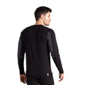 Black-Ebony - Back - Dare 2B Mens Exchange III Base Layer Set