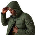 Dark Khaki - Side - Regatta Mens Lakiver Padded Jacket