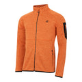 Orange Rust - Back - Dare 2B Mens Torrek Mountain Series Thermal Fleece Jacket