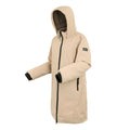 Warm Taupe-Bueno - Side - Regatta Womens-Ladies Yewbank IV Waterproof Jacket