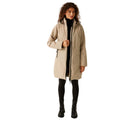 Warm Taupe-Bueno - Lifestyle - Regatta Womens-Ladies Yewbank IV Waterproof Jacket