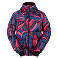 Hot Pink - Front - Dare 2B Womens-Ladies Showcase Patterned Baffled Ski Jacket