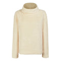 Light Vanilla - Back - Regatta Womens-Ladies Bardou II Velour Fleece Top