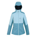 Coronet Blue-Clear Sky - Back - Regatta Womens-Ladies Kelora Insulated Waterproof Jacket