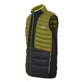 Nephrite Green-Black - Side - Regatta Mens Leedre Hybrid Gilet