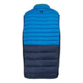 Olympian Blue-Navy - Back - Regatta Mens Leedre Hybrid Gilet