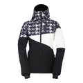 Black - Front - Dare 2B Womens-Ladies Ice III Dogtooth Ski Jacket